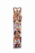 Emilio Pucci Sleeveless Maxi with Tie