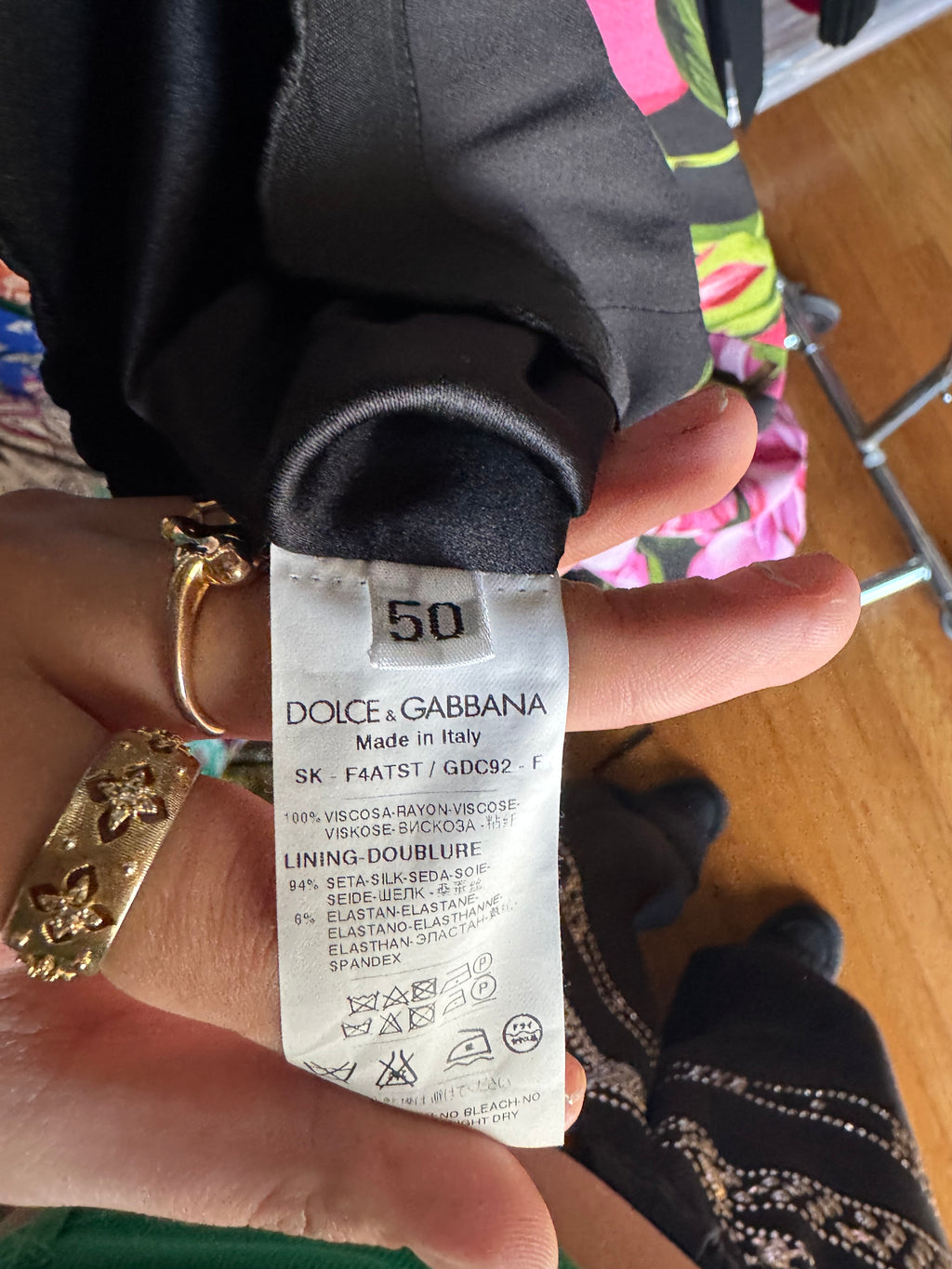 Dolce & Gabbana Floral Skirt