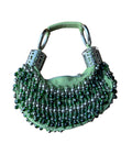 Chloé Green Beaded Bracelet Bag (2002) Limited Edition